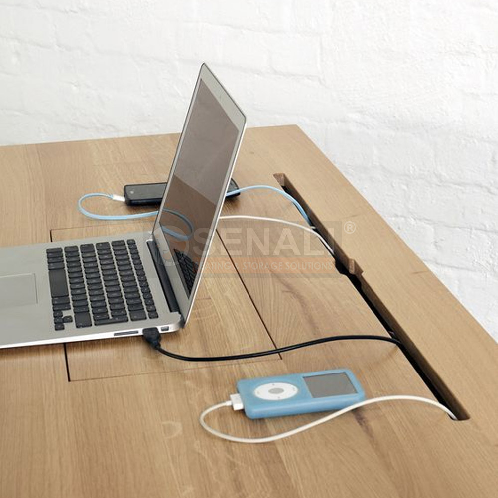Concealed Cable Management Office Workstation Desk