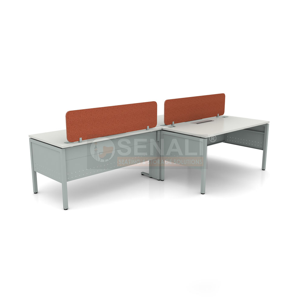 Linear Hybrid Modular Workstation for Agile Teams