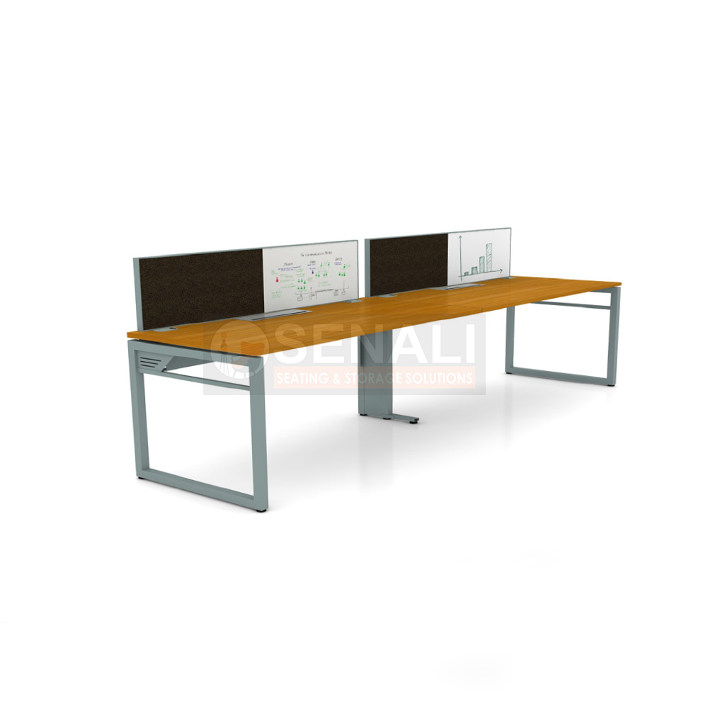Minimalist Modular Workstation Unit Without Front Board
