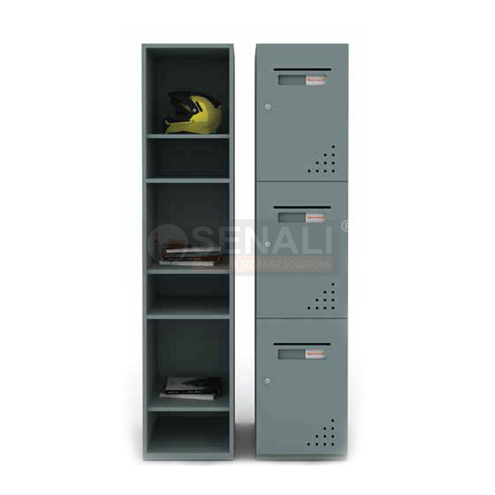 Heavy-duty CRCA steel metal lockers for office and industrial use in Chennai