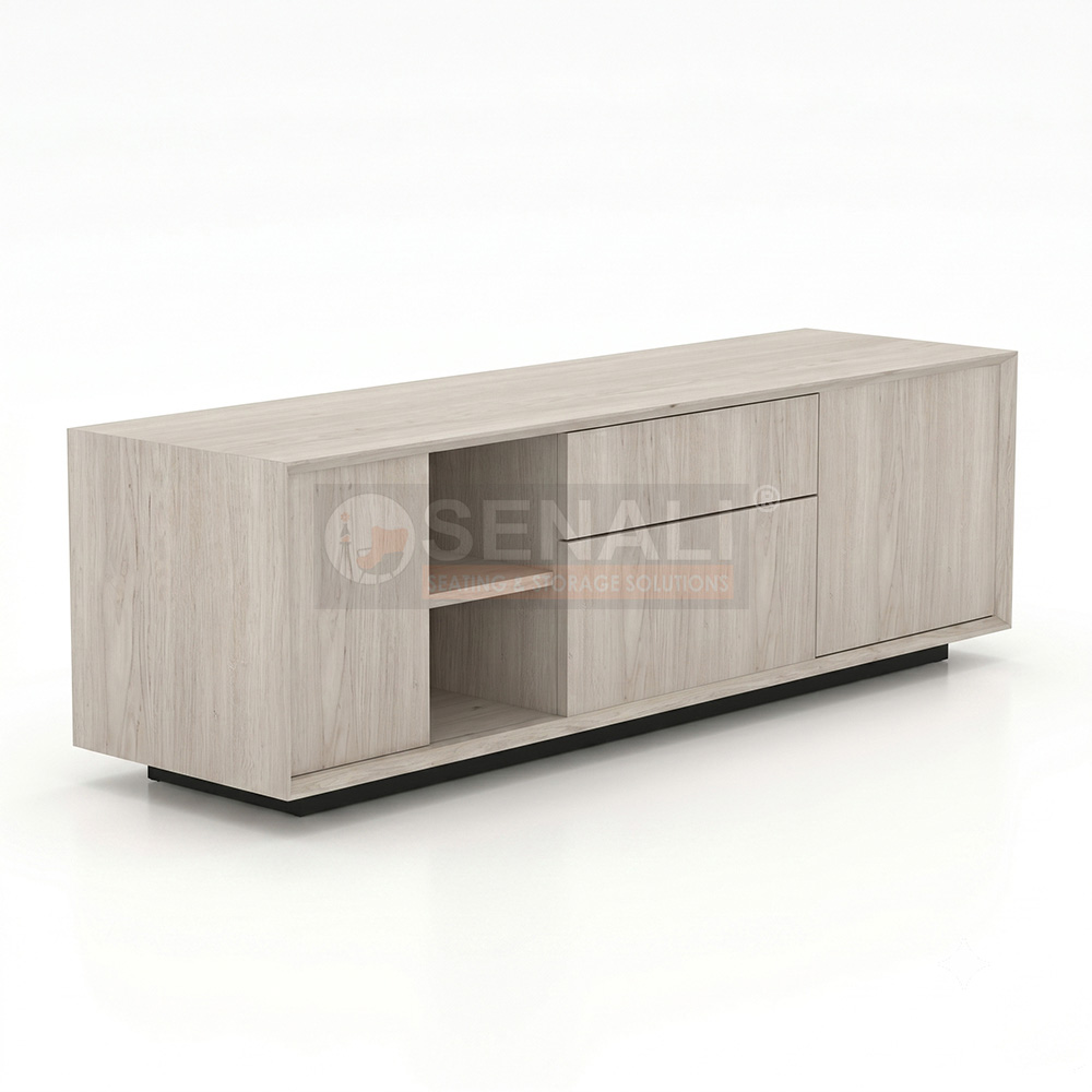 CEO cabin side credenza unit with central locking system