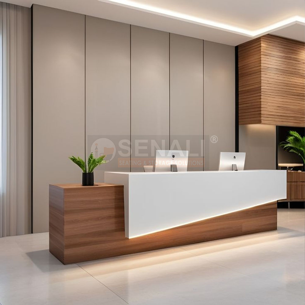 Reception Desk and Front Office Workstation Setup in Chennai