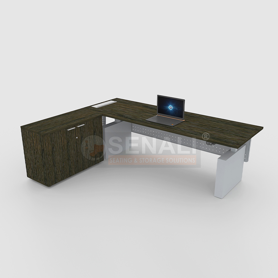 Dual-sided sit stand benching workstation for IT offices