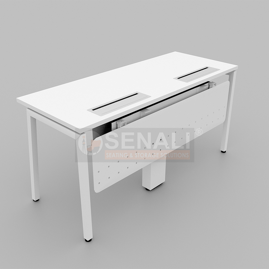 Collaborative computer training table system