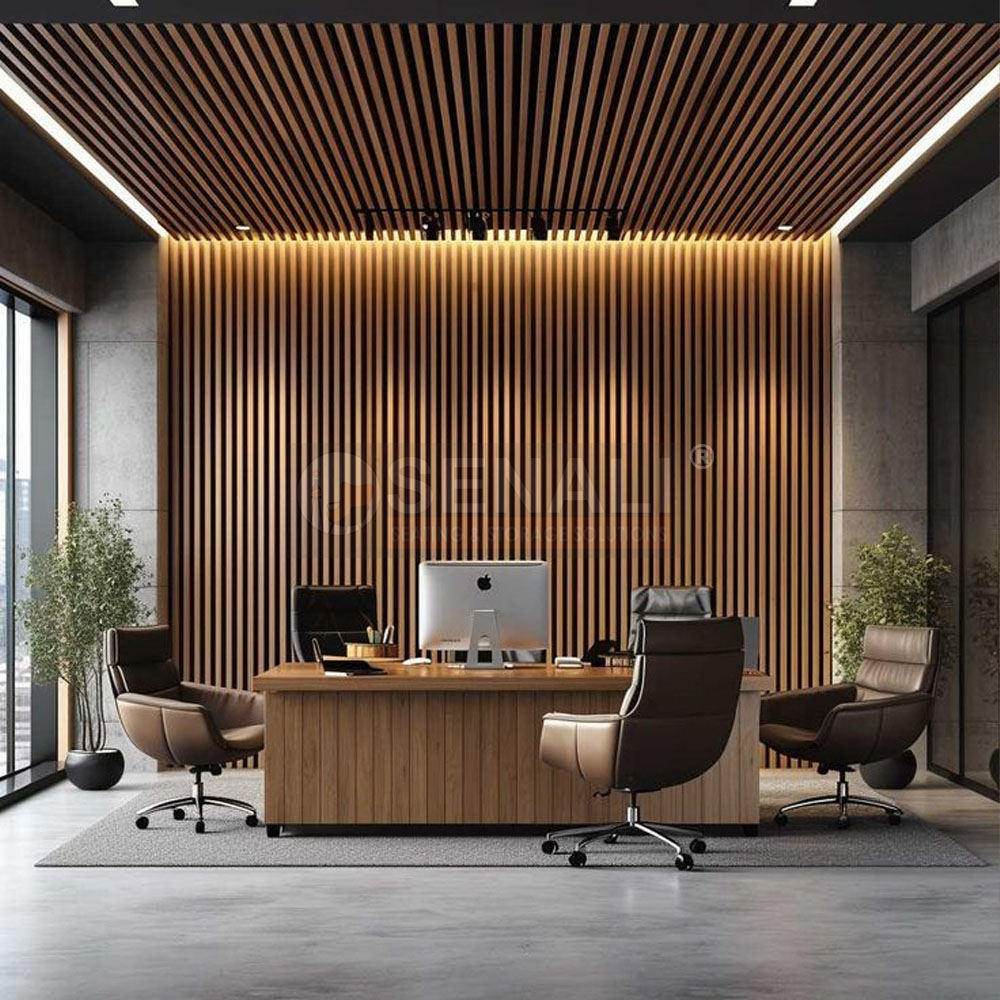 Interior Decorative Office Wall Paneling in Chennai